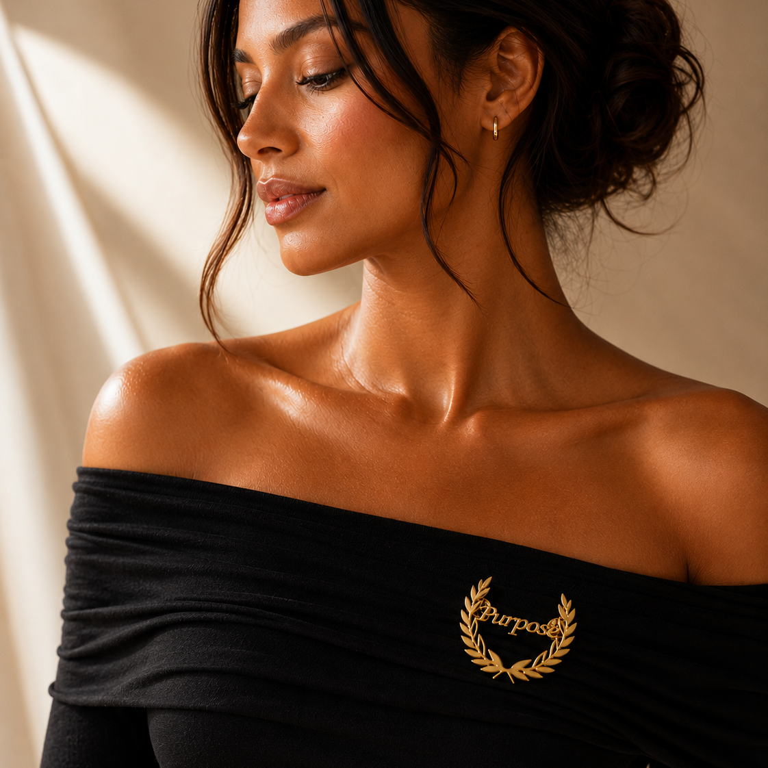 PURPOSE BROOCH