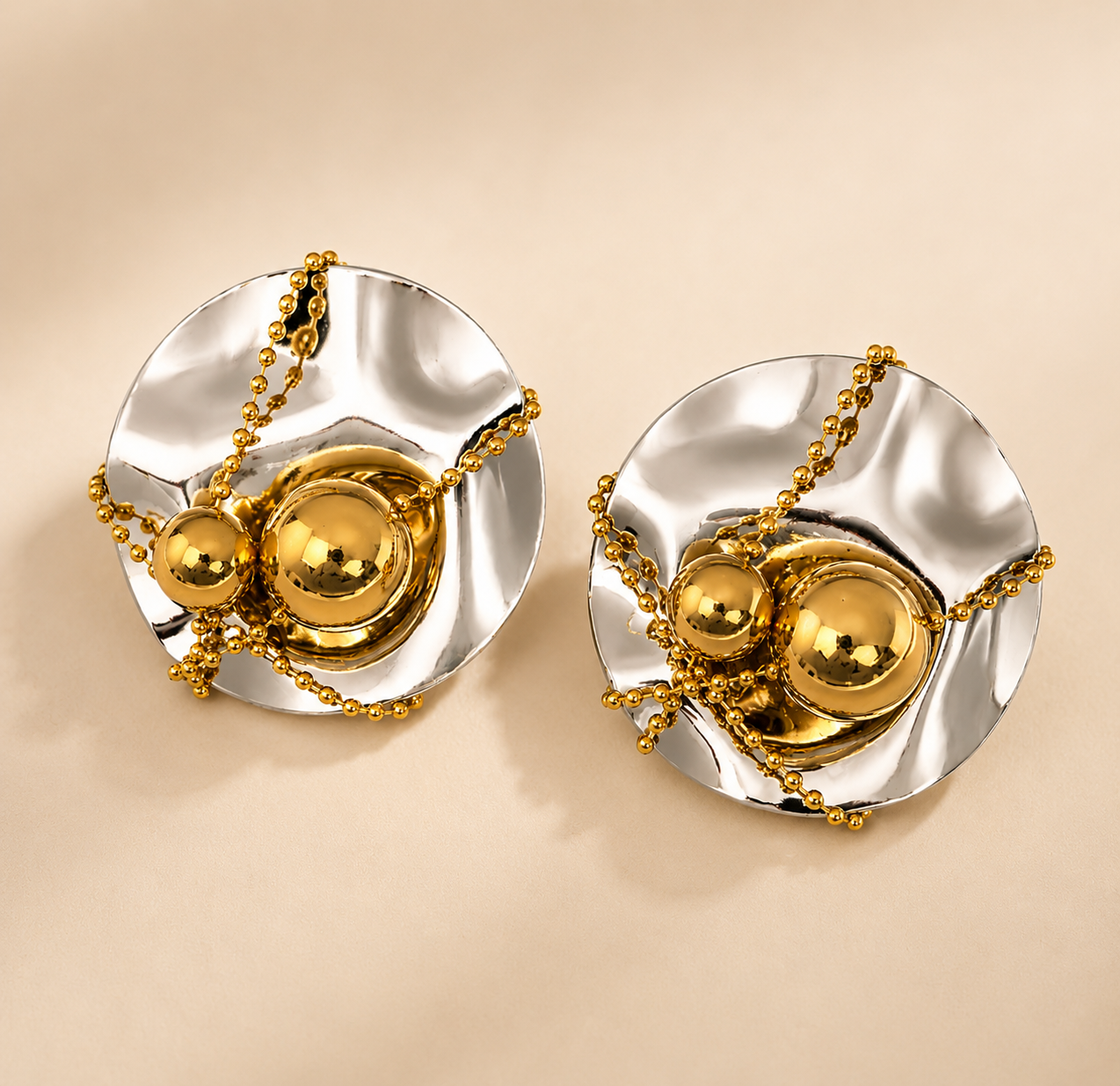 SANDY STATEMENT EARRINGS