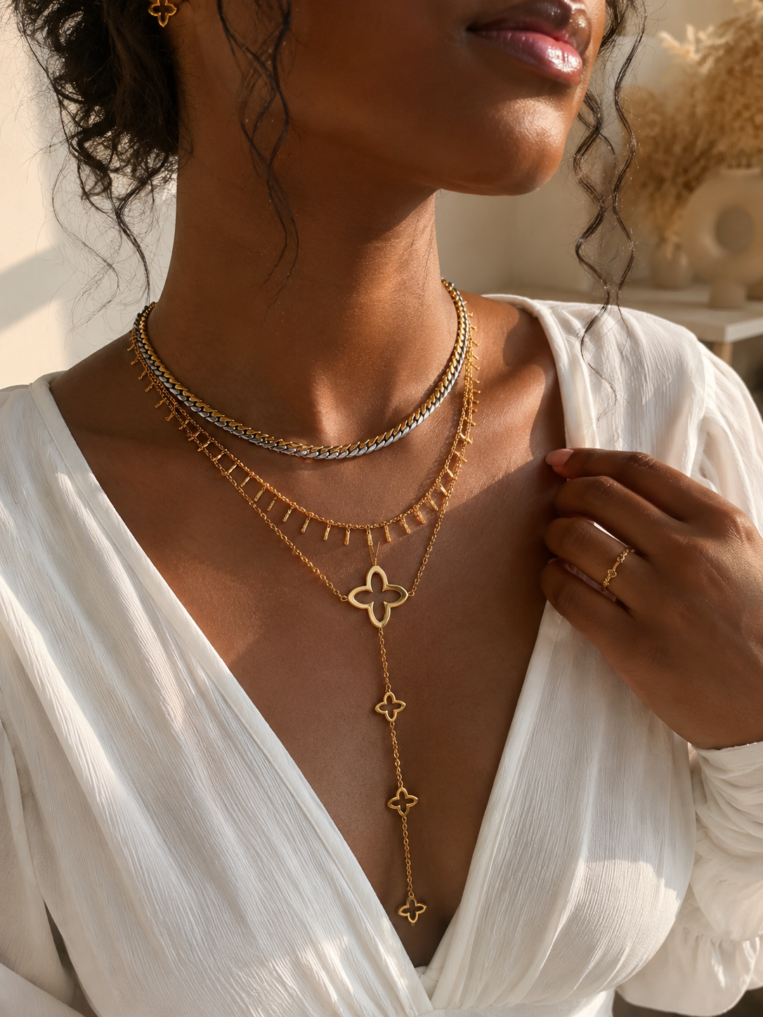 SHAINA NECEKLACE STACK
