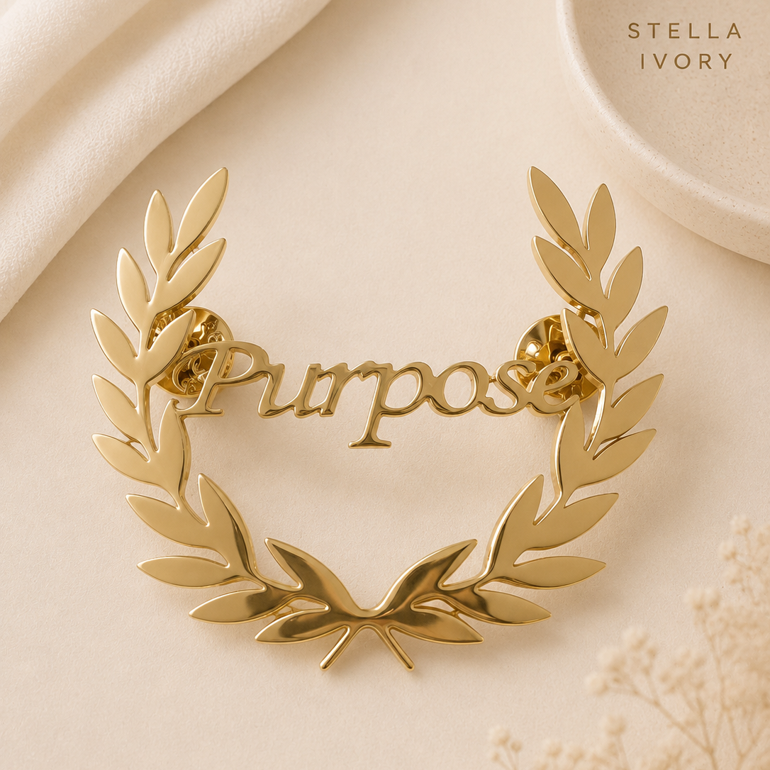 PURPOSE BROOCH