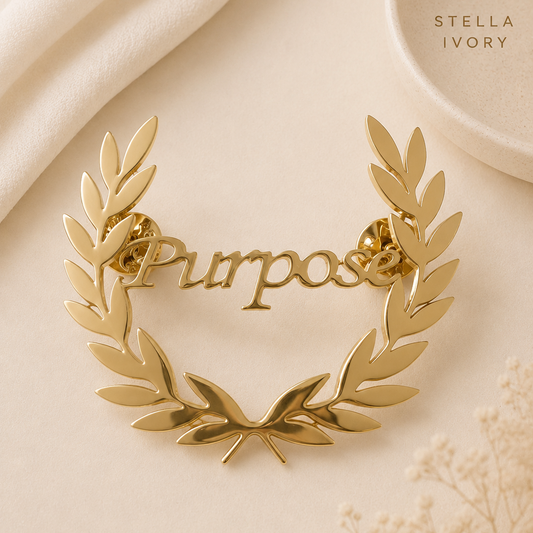 PURPOSE BROOCH
