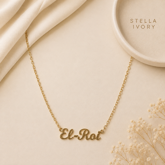 EL-ROI NAME NECKLACE