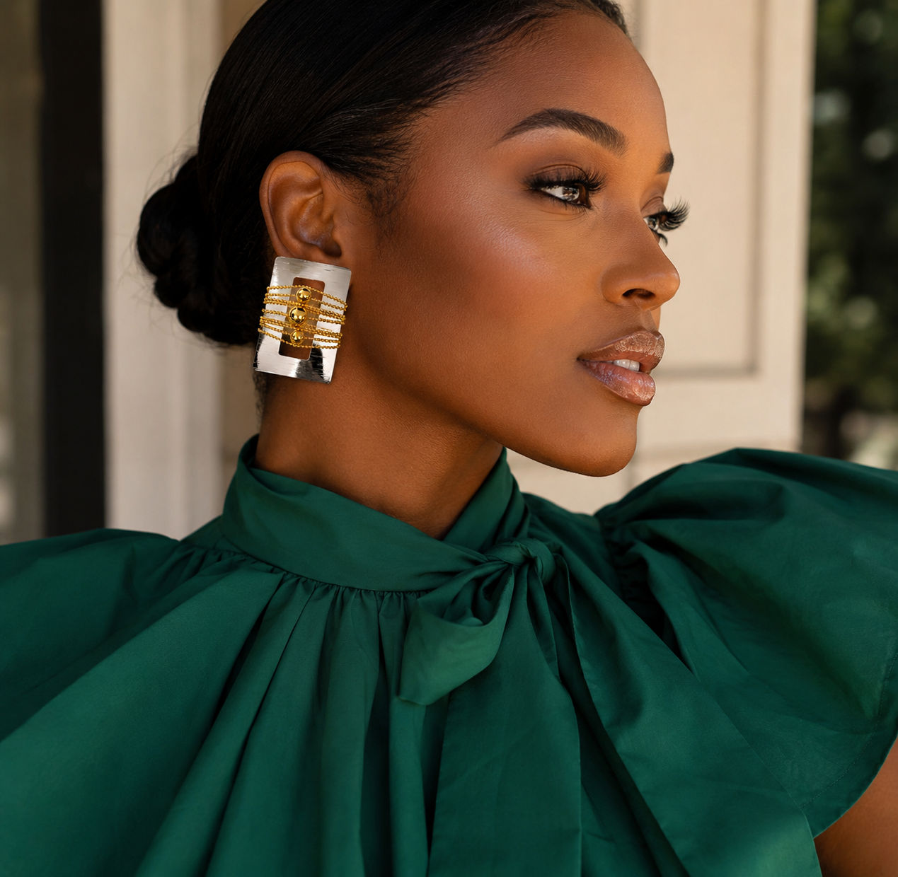 SANDY STATEMENT EARRINGS