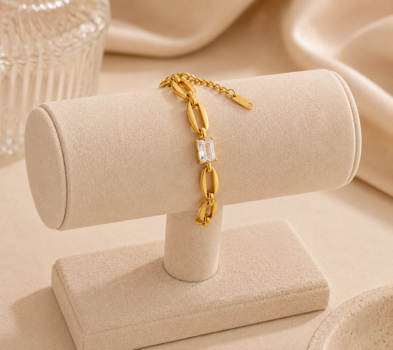 EMBER CRYSTAL LINK BRACELET
