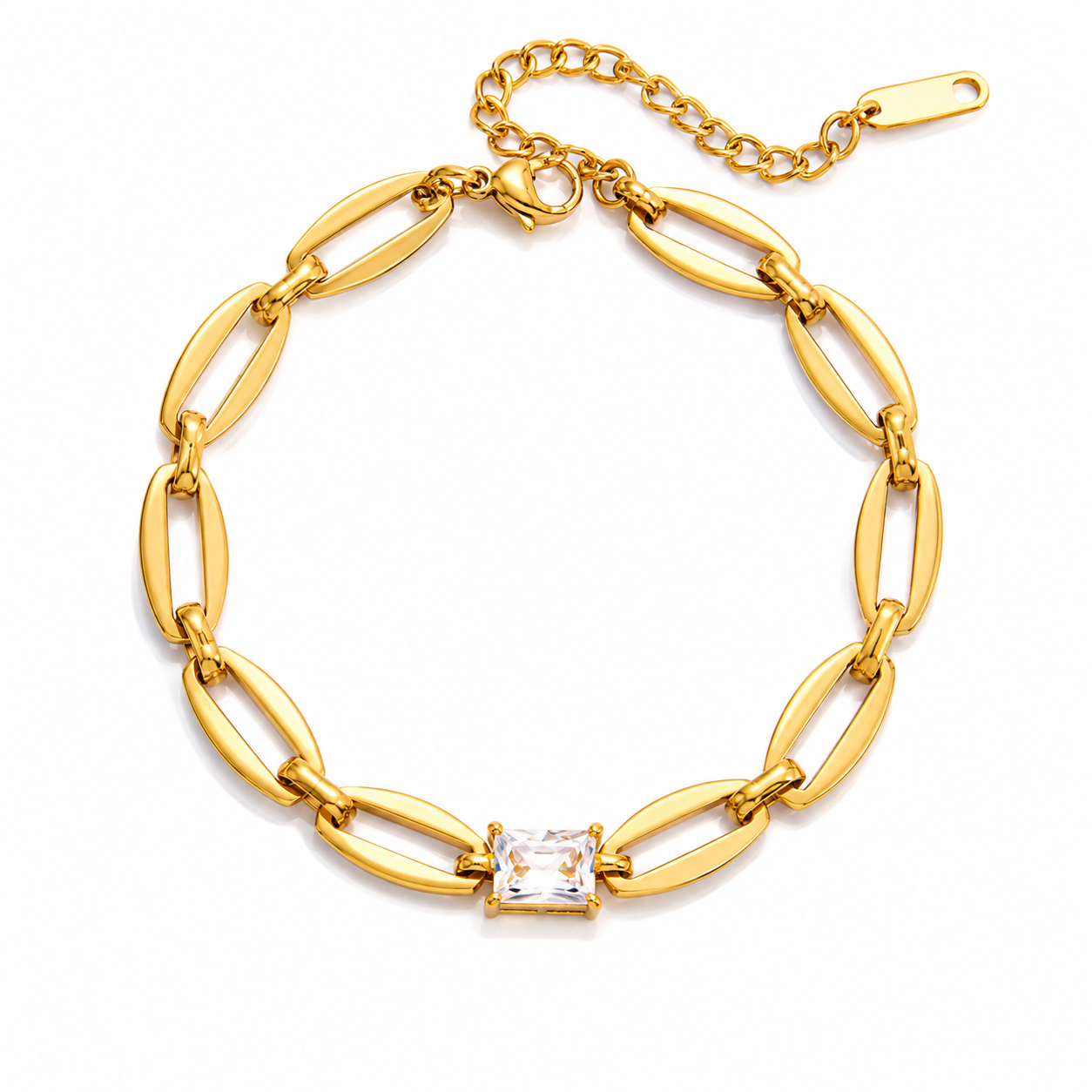 EMBER CRYSTAL LINK BRACELET