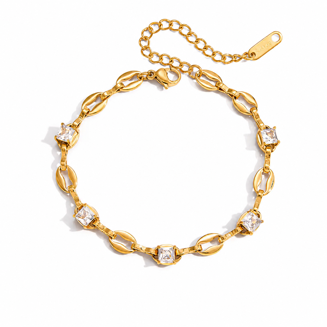 VALENCIA CRYSTAL LINK BRACELET