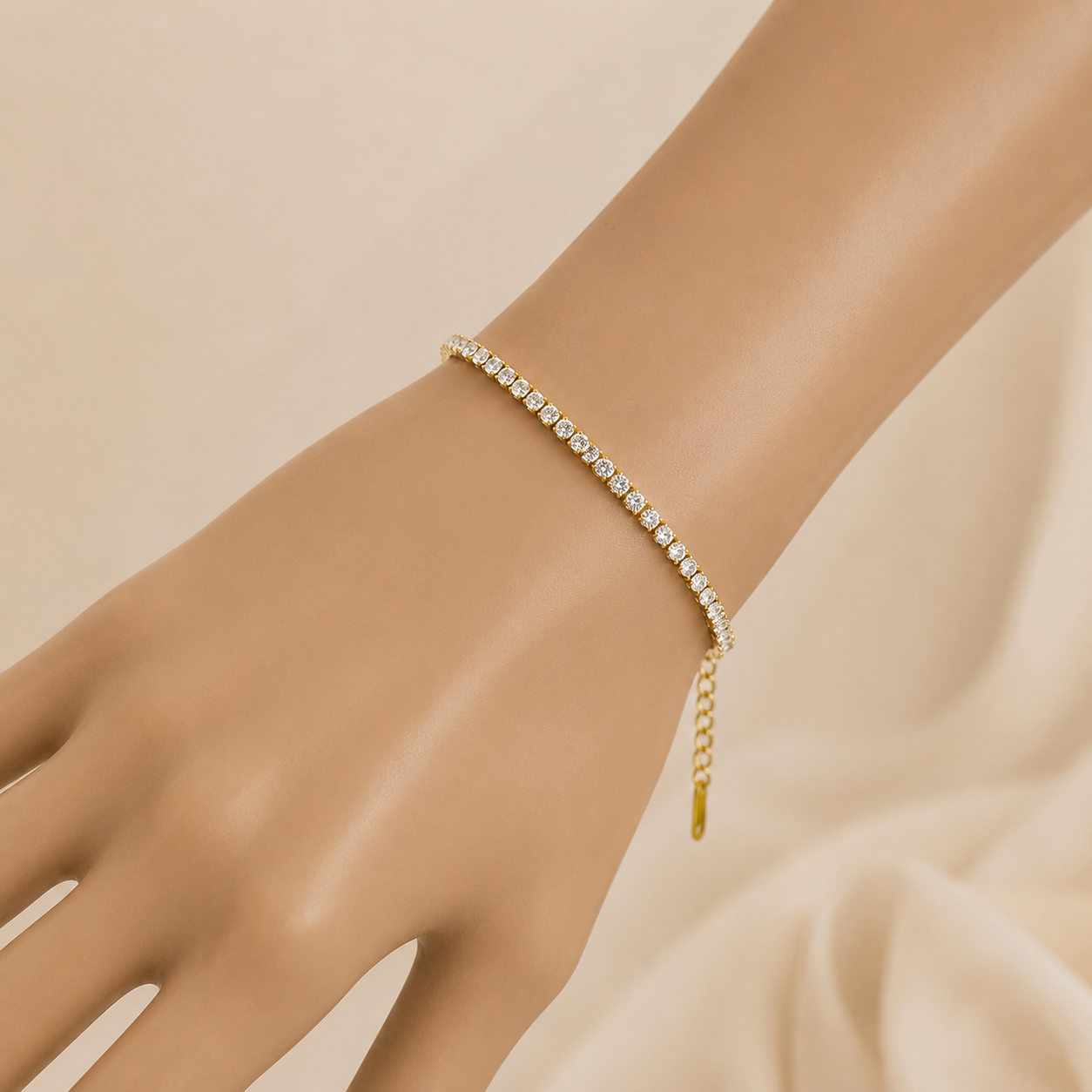 CELESTE DAINTY TENNIS BRACELET