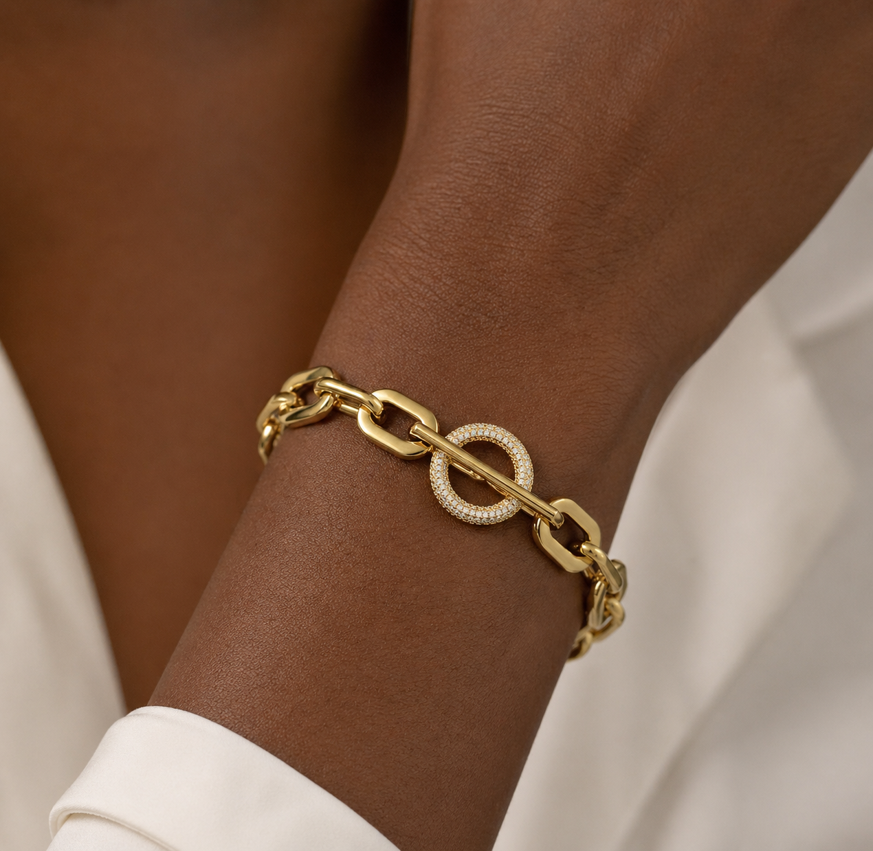 LUXELINK SIGNATURE TOGGLE BRACELET