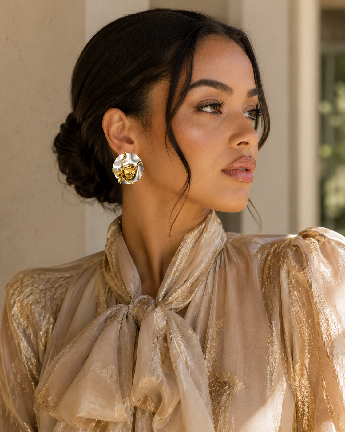 SANDY STATEMENT EARRINGS
