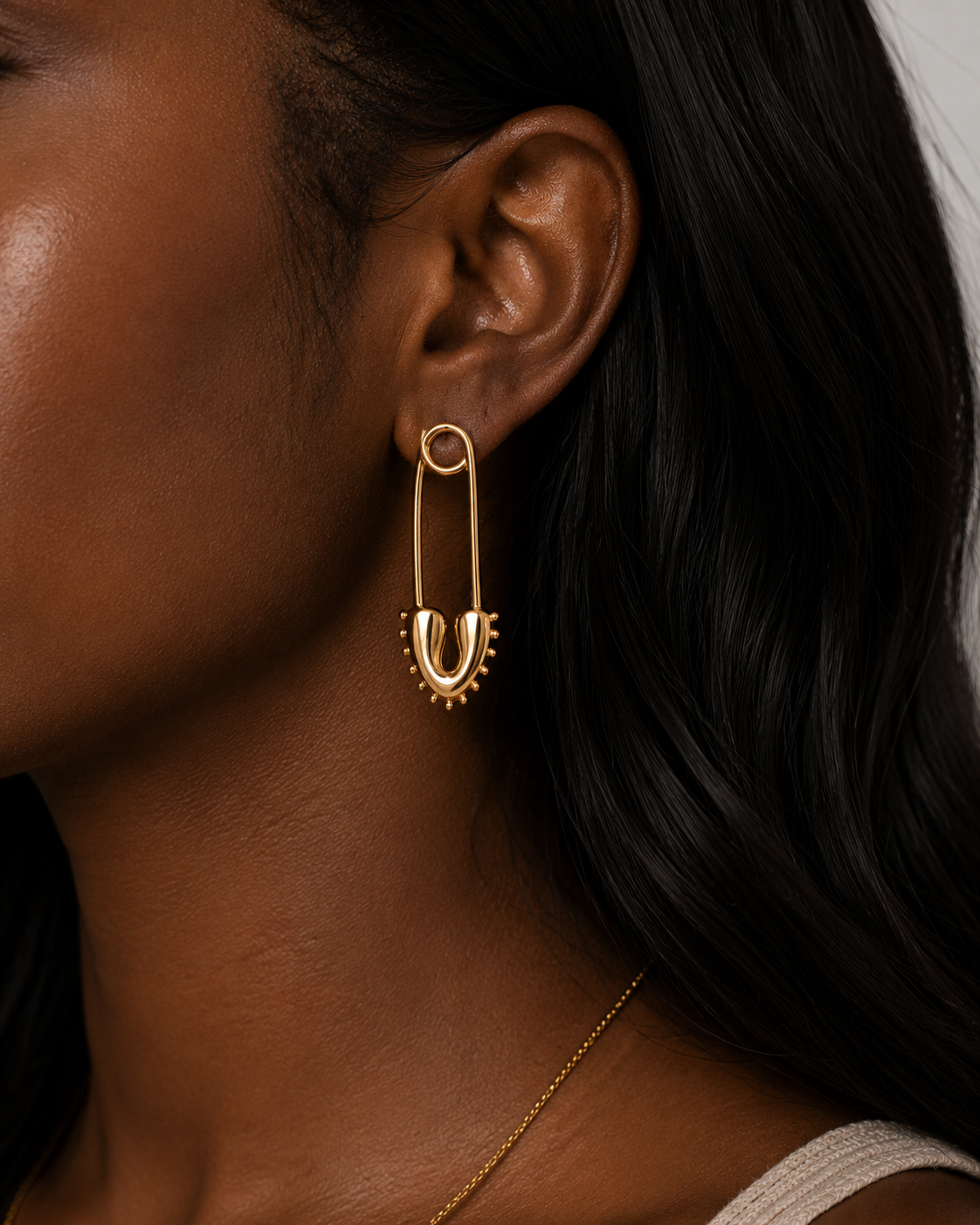 AURELLE PIN DROP EARRINGS
