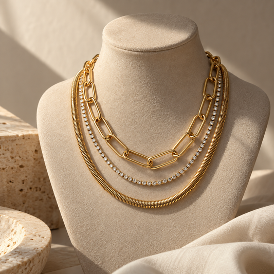 CARRIE LAYERED NECKLACE