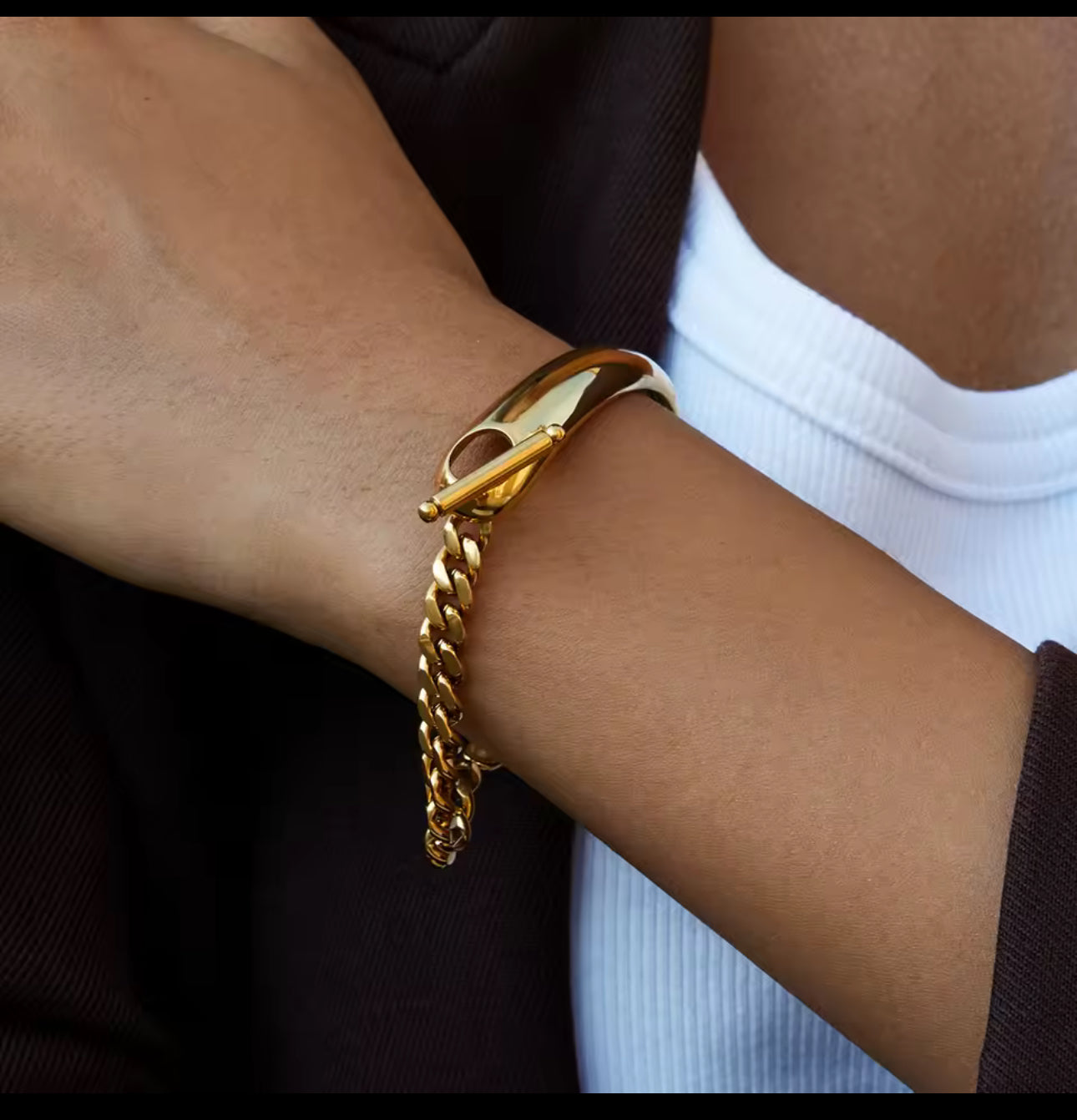 ARIA T-BAR BRACELET