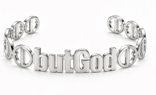 LUMIÈRE “butGod” LINK CRYSTAL BRACELET