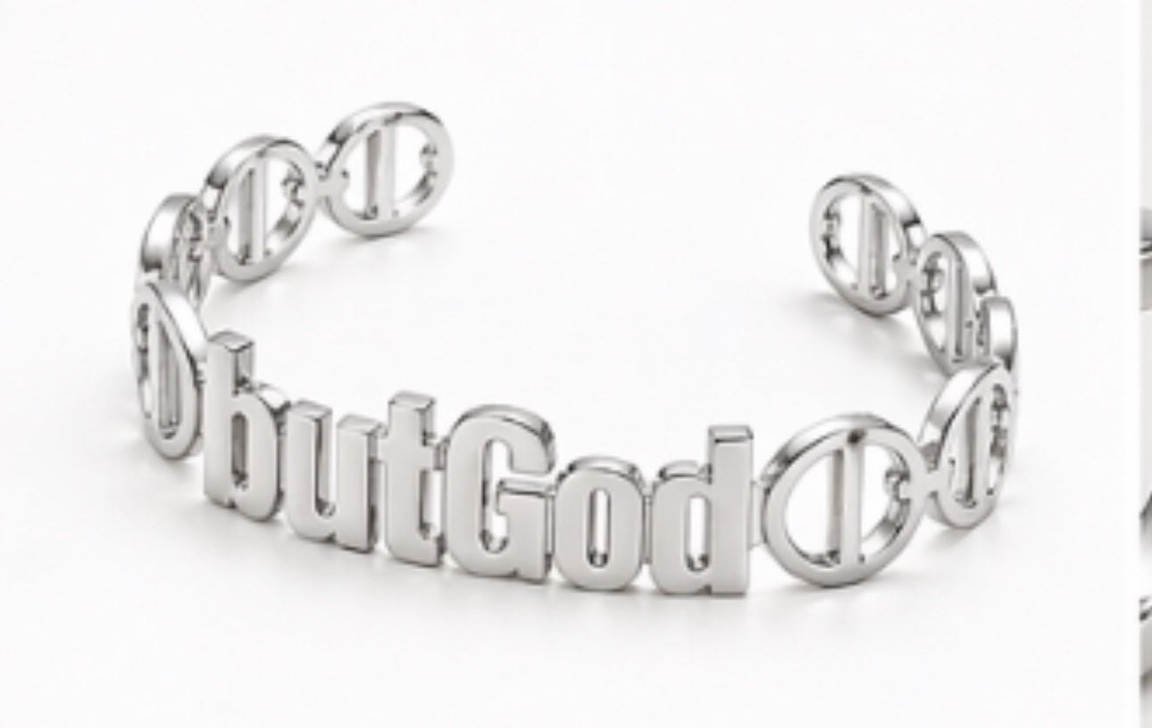 LUMIÈRE “butGod” LINK CRYSTAL BRACELET