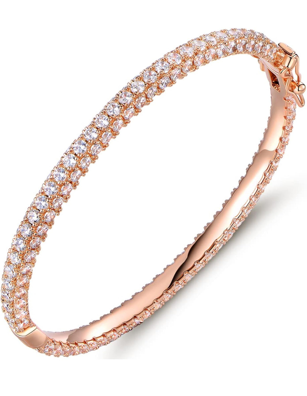 ELAN PAVE SIMULATED DIAMOND BANGLE