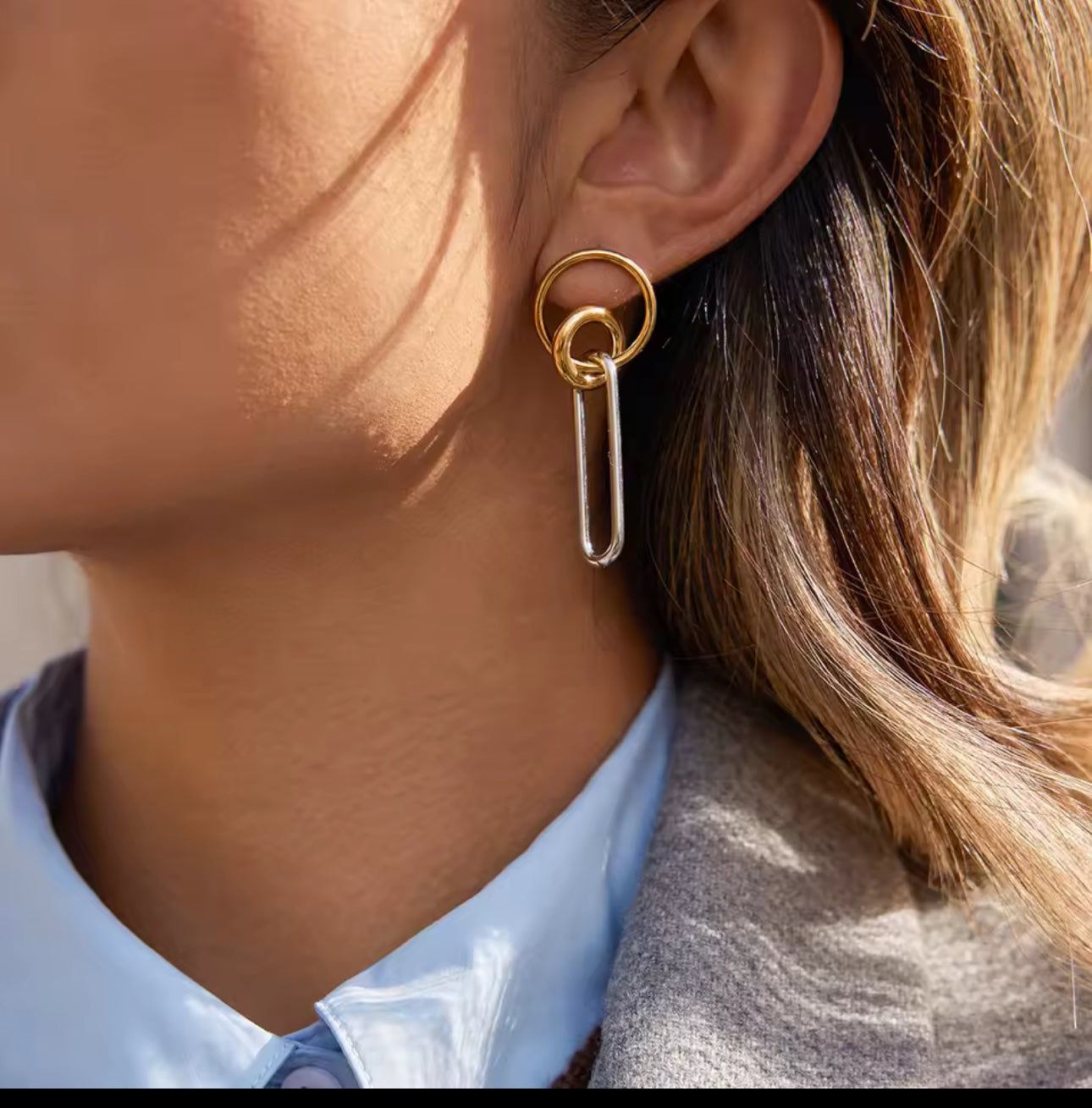 MAREN LINK EARRINGS
