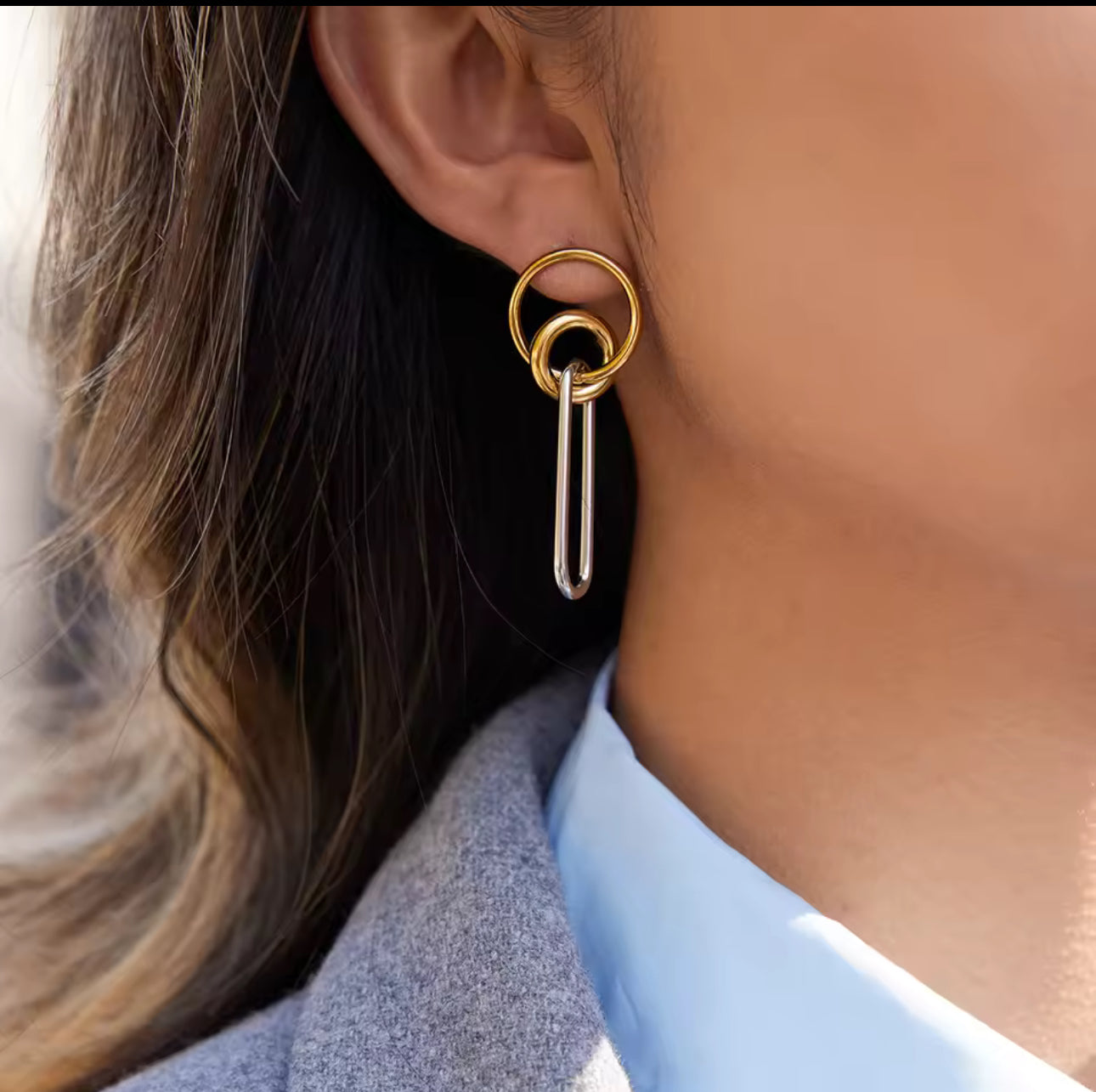 MAREN LINK EARRINGS
