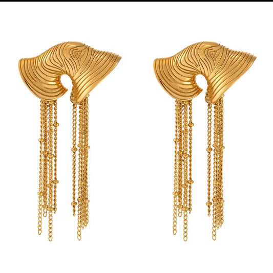 ZARIA FRINGE EARRINGS