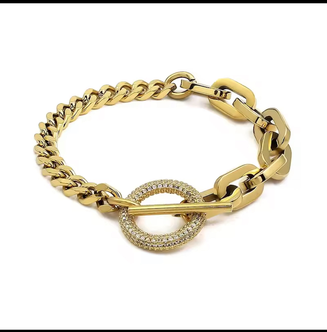 LUXELINK SIGNATURE TOGGLE BRACELET
