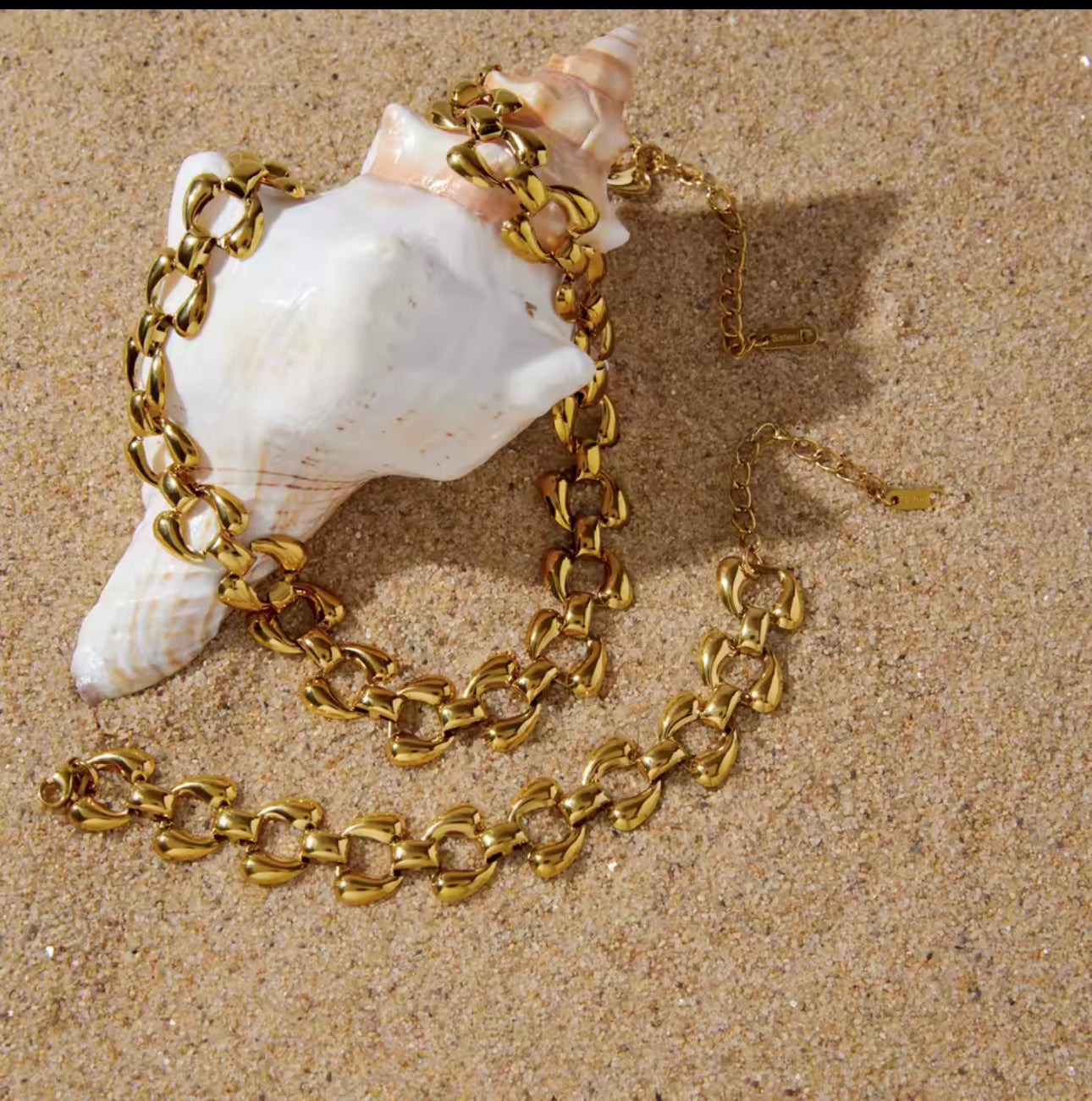 MARISOL LINK NECKLACE AND BRACELET SET