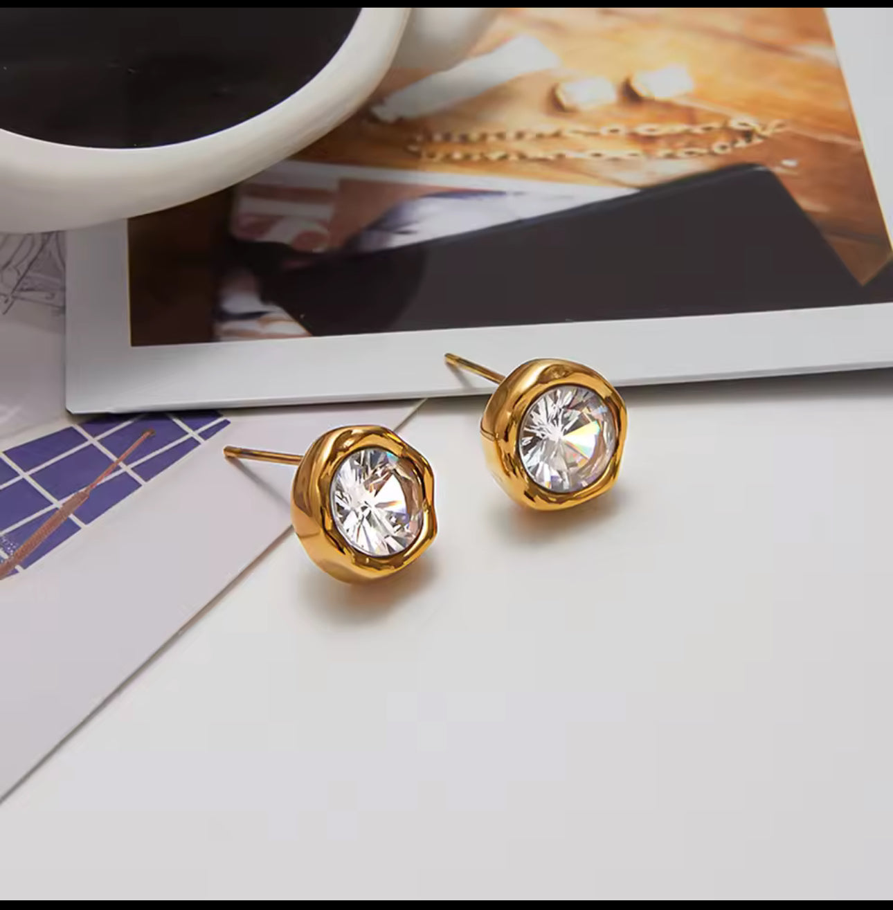 BRIT CRYSTAL EARRINGS