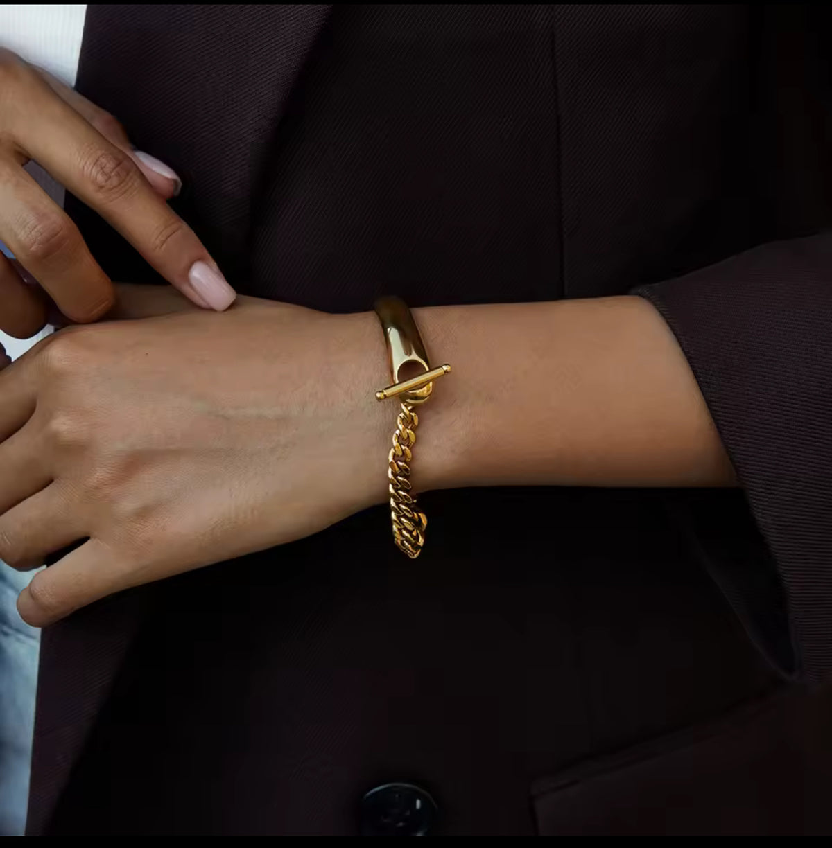 ARIA T-BAR BRACELET